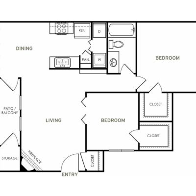 Apartment Floorplans in Dallas, TX | The Kendrick